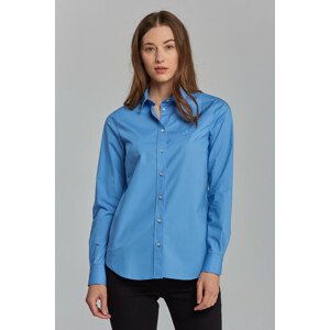 KOŠEĽA GANT SOLID STRETCH BROADCLOTH SHIRT modrá 34