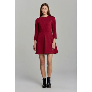 ŠATY GANT D1. TAILORED JERSEY DRESS červená 46