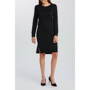 ŠATY GANT MERINO WOOL DRESS čierna XS