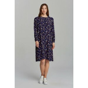 ŠATY GANT D1. ROSE BUD KNEE DRESS modrá 34