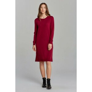 ŠATY GANT MERINO WOOL DRESS červená S