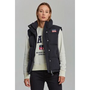 VESTA GANT D2. ALTA COLOR BLOCKED PADDED VEST čierna XS