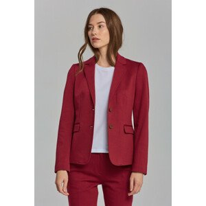 SAKO GANT D1. JERSEY SLIM BLAZER červená 34