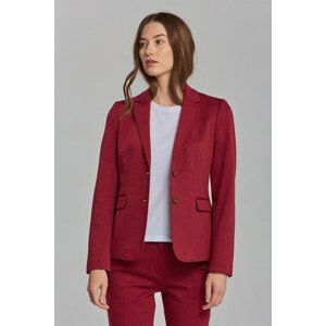 SAKO GANT D1. JERSEY SLIM BLAZER červená 36