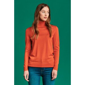 ROLÁK GANT WASHABLE MERINO TURTLENECK oranžová XS