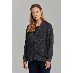 SVETER GANT D2. SPARKLING RIB CARDIGAN modrá XS