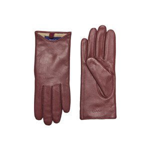 RUKAVICE GANT D1. LEATHER GLOVES hnedá S