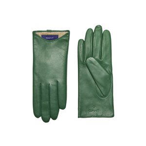 RUKAVICE GANT D1. LEATHER GLOVES zelená S