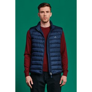 VESTA GANT THE LIGHT DOWN GILET modrá XXXL