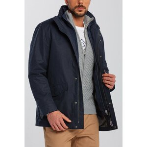 BUNDA GANT D1. GANT DOUBLE JACKET modrá L