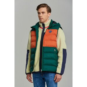 VESTA GANT D1. ACTIVE CLOUD COL BLOCKED VEST zelená XL