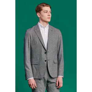 SAKO GANT D1. PUPPY TOOTH SUIT BLAZER čierna 52