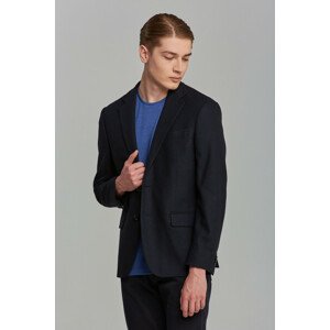 SAKO GANT D1. FLANNEL SUIT BLAZER modrá 48