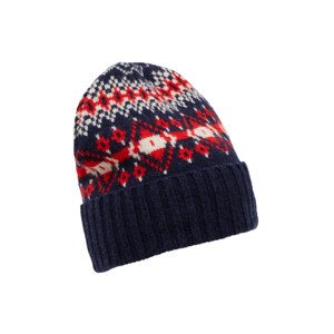 ČAPICA GANT D2. HOLIDAY FAIR ISLE BEANIE modrá None