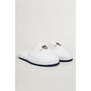 DOMÁCA OBUV GANT ARCHIVE SHIELD SLIPPERS biela S/M