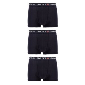 SPODNÁ BIELIZEŇ GANT GANT RETRO SHIELD TRUNK 3-PACK modrá M