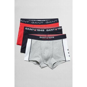 SPODNÁ BIELIZEŇ GANT BOYS TRUNK 3-PACK šedá 146/152