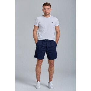 ŠORTKY GANT D1. STRUCTURED COTTON PLEAT SHORTS modrá 58