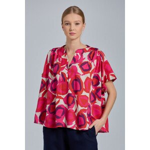 KOŠEĽA GANT D1. FLUID PRINTED DESERT ROSE TOP ružová 36