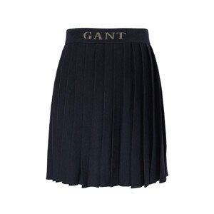 SUKŇA GANT D1. PLEATED KNIT MINI SKIRT modrá 146/152