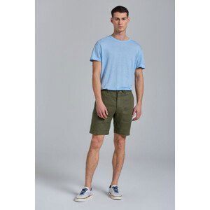 ŠORTKY GANT D2. RELAXED LINEN DS SHORTS zelená XS