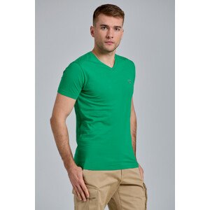 TRIČKO GANT ORIGINAL SLIM V-NECK T-SHIRT zelená L