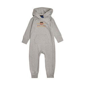 BODY GANT D1. HOODED ONEPIECE šedá 80