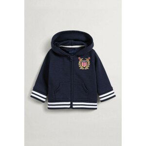 MIKINA GANT D1. GANT ROWING SHIELD HOODIE modrá 74