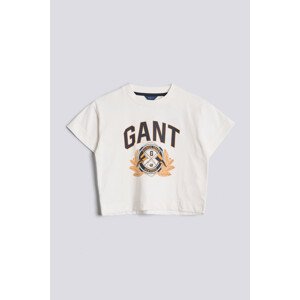 TRIČKO GANT D1. GANT SAILING CREST SS T-SHIRT biela 170