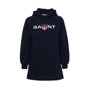 ŠATY GANT D1. RETRO SHIELD HOODIE DRESS modrá 134/140