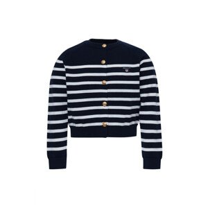 SVETER GANT D1. BRETON CARDIGAN modrá 122/128