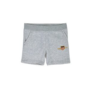 TEPLÁKOVÉ ŠORTKY GANT D1. ARCHIVE SHIELD SWEAT SHORTS šedá 122/128