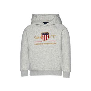 MIKINA GANT ARCHIVE SHIELD HOODIE šedá 92