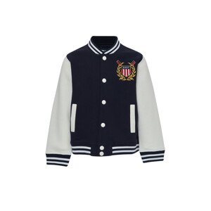 MIKINA GANT D1. GANT ROWING SHIELD JACKET modrá 122/128