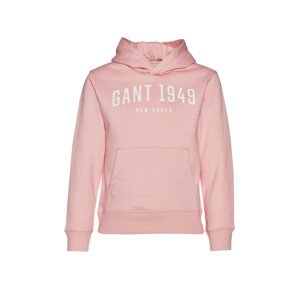 MIKINA GANT D2. GANT 1949 SS HOODIE ružová 134/140