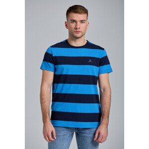 TRIČKO GANT BARSTRIPE SS T-SHIRT modrá S