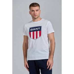 TRIČKO GANT D1. RETRO SHIELD SS T-SHIRT biela M