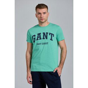 TRIČKO GANT MD. GANT SS T-SHIRT zelená 5XL