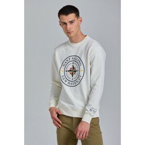 MIKINA GANT D1. GANT SAILING C-NECK SWEAT biela XL