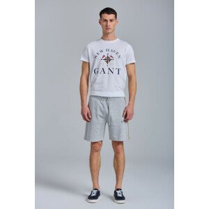 TEPLÁKOVÉ ŠORTKY GANT D1. GANT SAILING SWEAT SHORTS šedá M