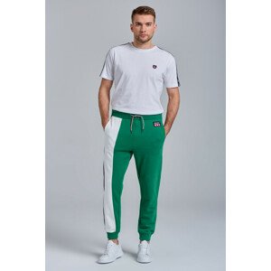 TEPLÁKY GANT D1. RETRO LOGO SWEAT PANTS zelená S