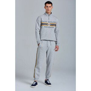 TEPLÁKY GANT D1. GANT SAILING SWEAT PANTS šedá S