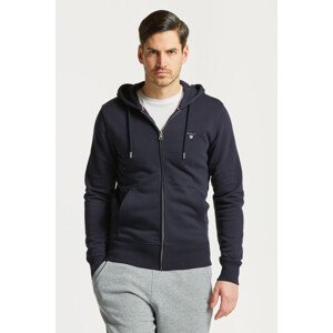 MIKINA GANT THE ORIGINAL FULL ZIP HOODIE modrá S