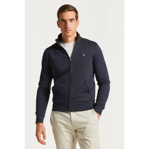 MIKINA GANT ORIGINAL FULL ZIP CARDIGAN modrá S