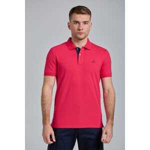 POLOKOŠEĽA GANT CONTRAST COLLAR PIQUE SS RUGGER ružová L