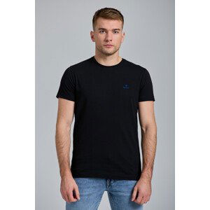 TRIČKO GANT CONTRAST LOGO SS T-SHIRT čierna XXL