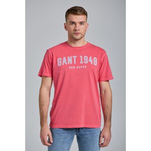 TRIČKO GANT D2. GANT 1949 SS T-SHIRT ružová S