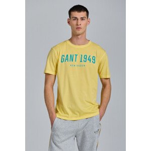 TRIČKO GANT D2. GANT 1949 SS T-SHIRT žltá XS