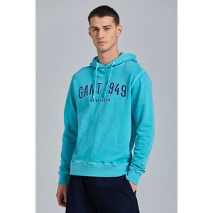 MIKINA GANT D2. GANT 1949 SWEAT HOODIE zelená L