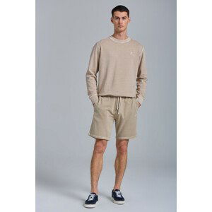 TEPLÁKOVÉ ŠORTKY GANT D2. SUNFADED SWEAT SHORTS hnedá L